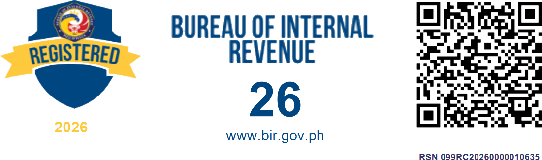 Bureau of Internal Revenue (BIR) Seal of Registration