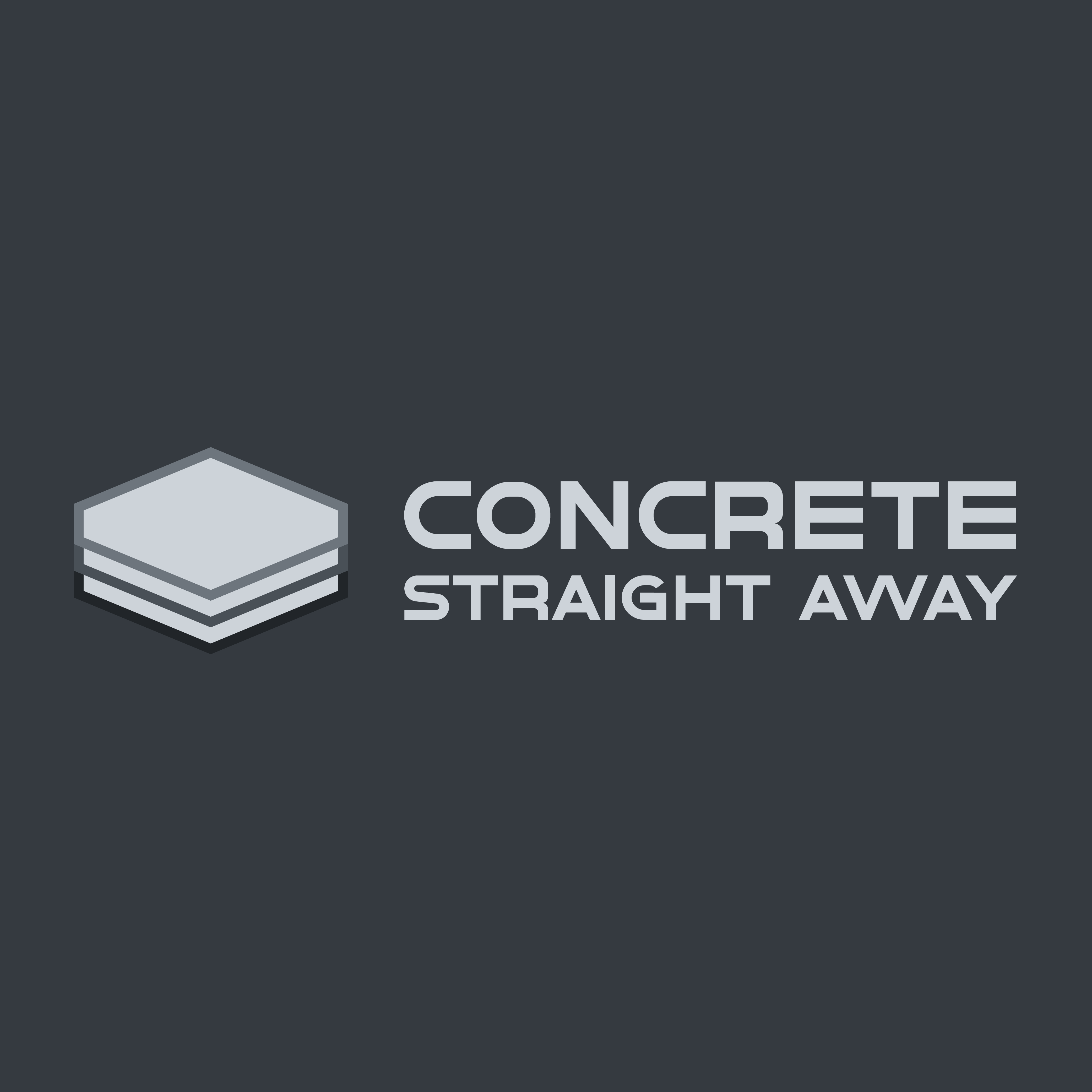 Concrete Straight Away graphic design preview
