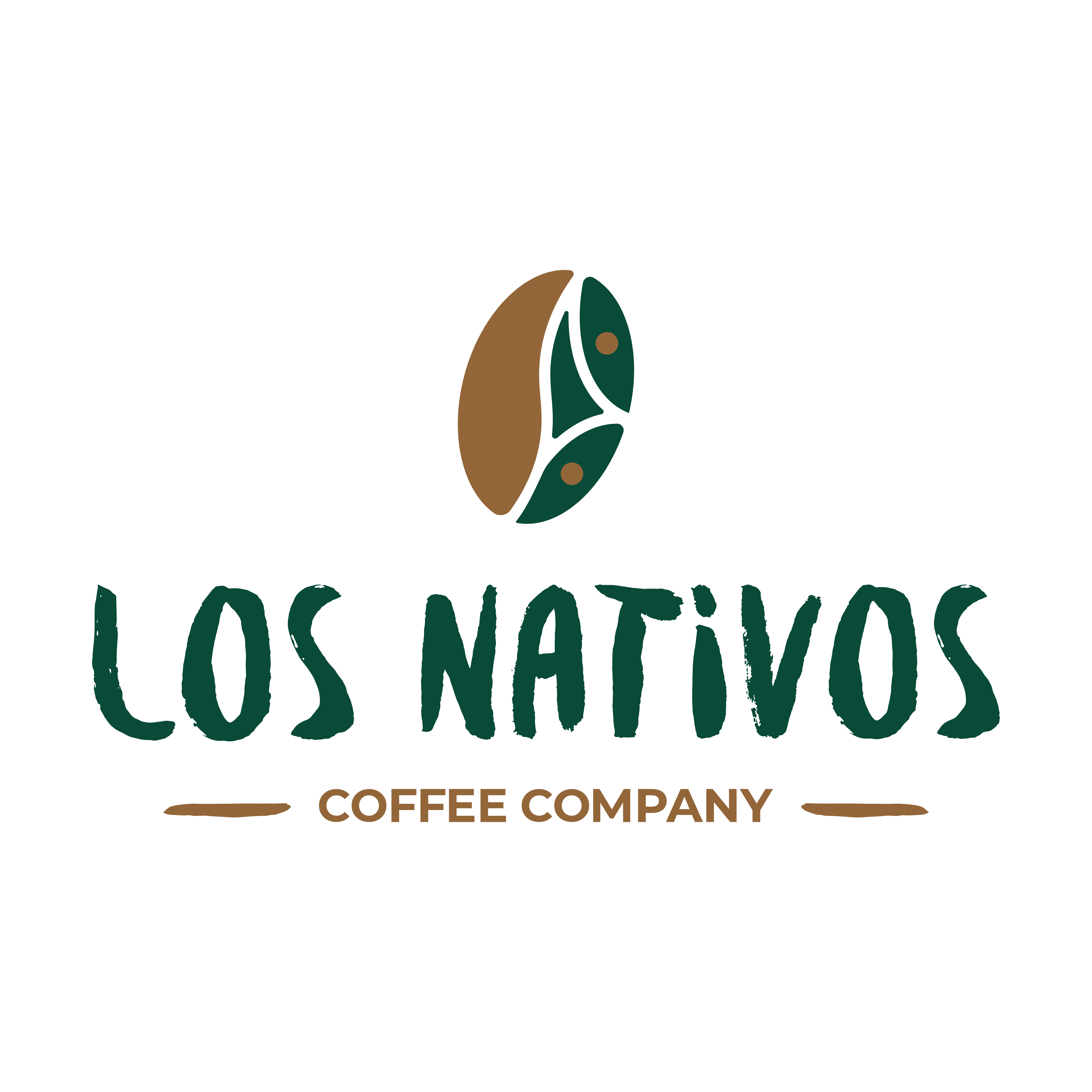 Los Nativos Coffee Company graphic design preview
