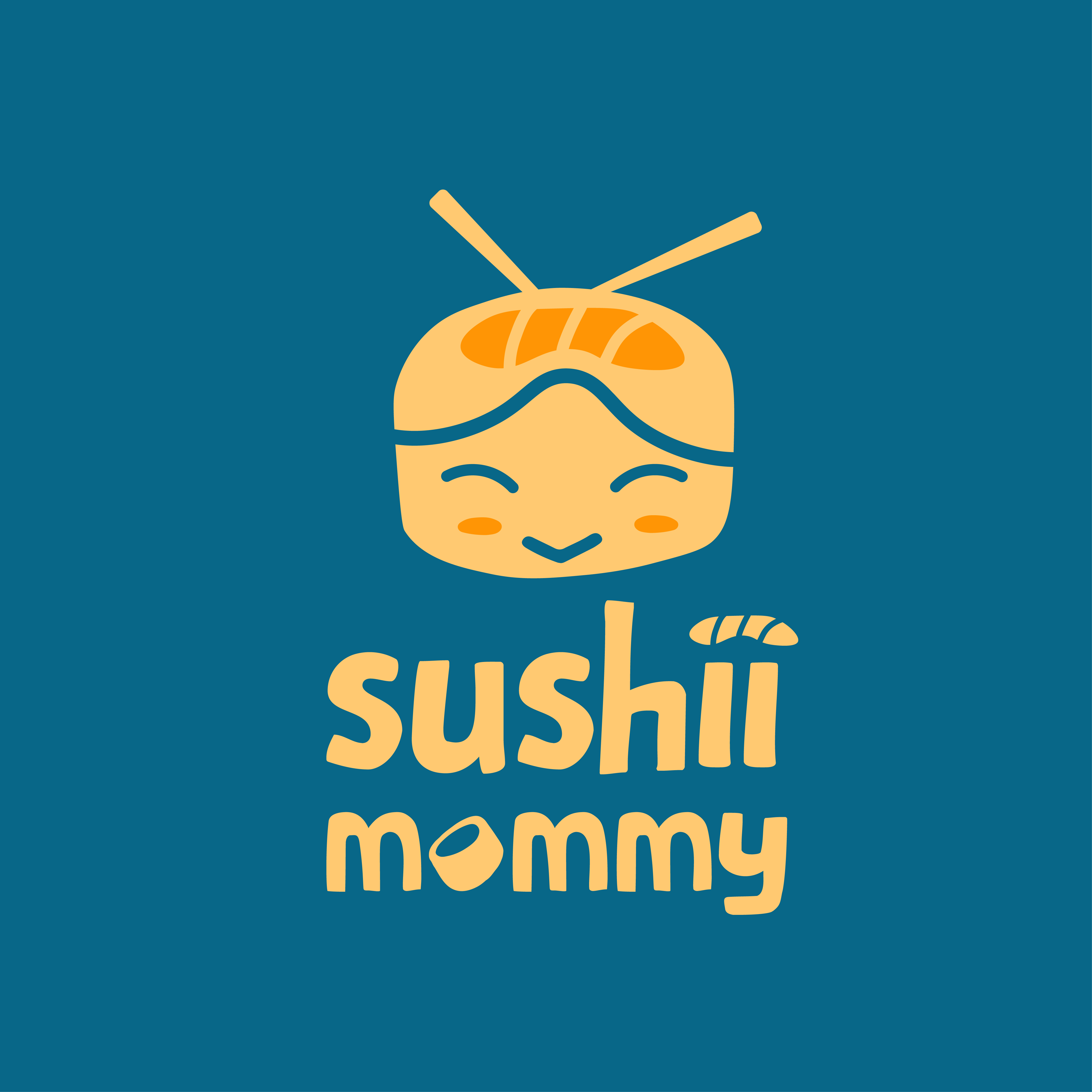 Sushii Mommy graphic design preview